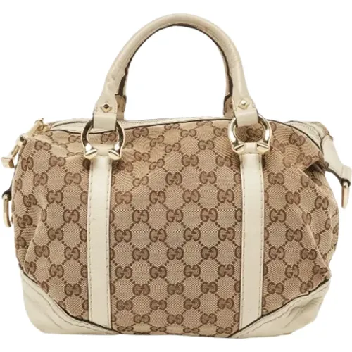 Pre-owned Canvas gucci-bags , female, Sizes: ONE SIZE - Gucci Vintage - Modalova