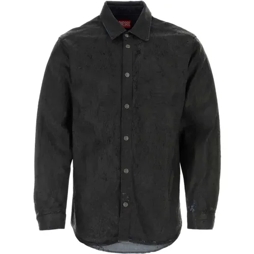 Casual Shirts , Herren, Größe: L - Diesel - Modalova