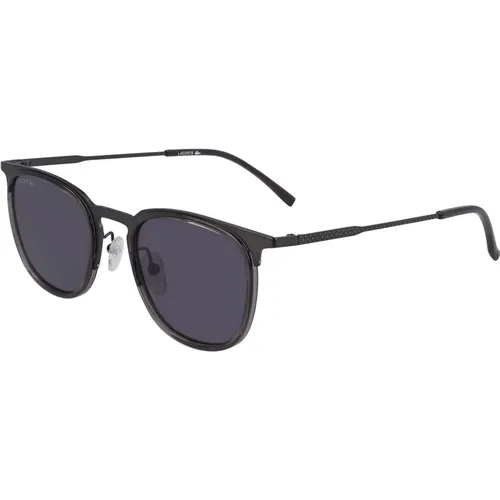 Stilvolle Sonnenbrille in Dunkelgrau , unisex, Größe: 51 MM - Lacoste - Modalova