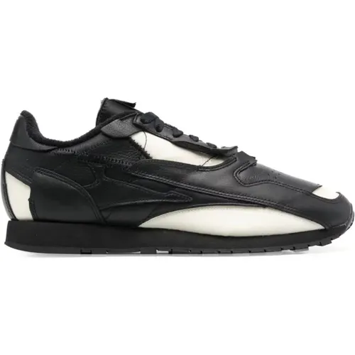 Leather Casual Trainers , male, Sizes: 9 UK - Maison Margiela - Modalova