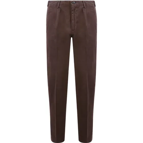 Straight trousers , male, Sizes: S, M, L, 2XL - Incotex - Modalova