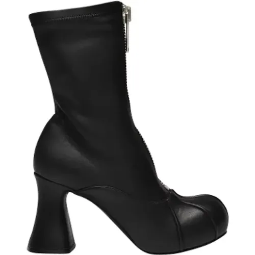 Leather boots , female, Sizes: 4 UK - Stella Mccartney - Modalova