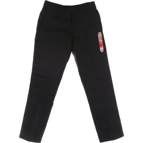 Structured Fabric Work Pants with Pockets , male, Sizes: W38 L32, W29 L32, W33 L32, W28 L32, W36 L32, W34 L30, W30 L32, W34 L32 - Dickies - Modalova