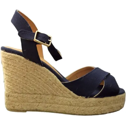 Blaudell Wedge Sandals , female, Sizes: 6 UK, 7 UK - Castañer - Modalova