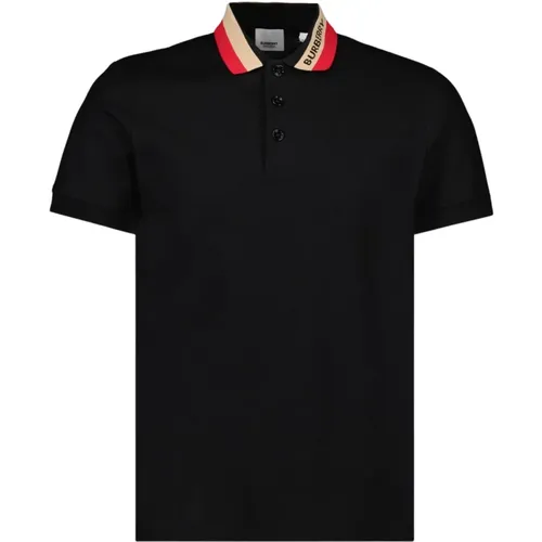Klassisches Polo Shirt , Herren, Größe: M - Burberry - Modalova