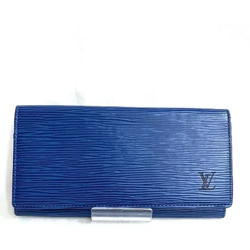 Pre-owned Leather wallets , female, Sizes: ONE SIZE - Louis Vuitton Vintage - Modalova