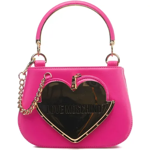 Rosa Handtasche für Frauen - Love Moschino - Modalova