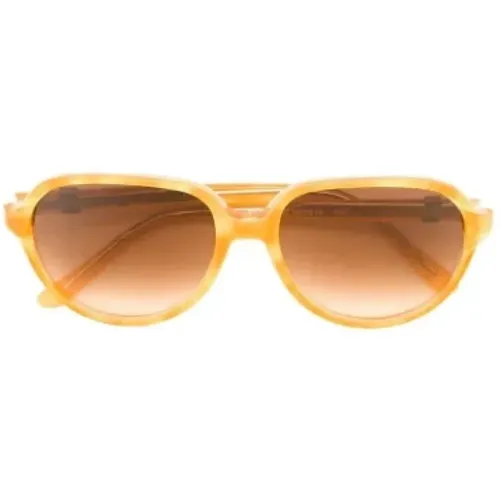 Pre-owned Acetate sunglasses , female, Sizes: ONE SIZE - Yves Saint Laurent Vintage - Modalova