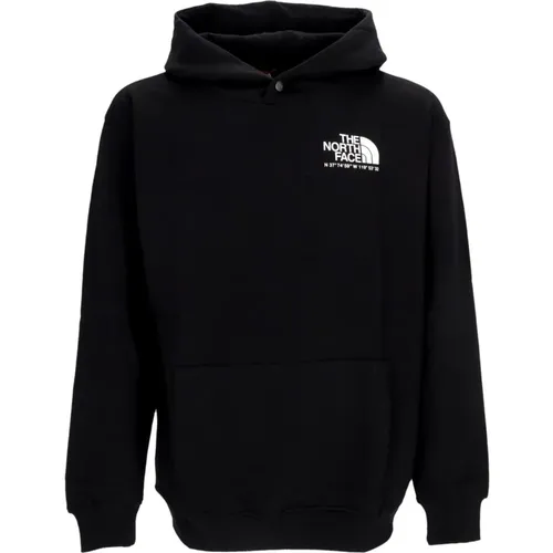 Schwarzer Coordinates Hoodie Langarm Sweatshirt , Herren, Größe: M - The North Face - Modalova