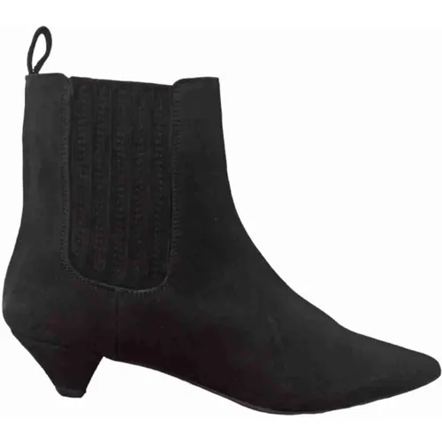 Chic Leather Boots , female, Sizes: 6 UK, 8 UK, 3 UK, 5 UK, 4 UK - Marc Ellis - Modalova