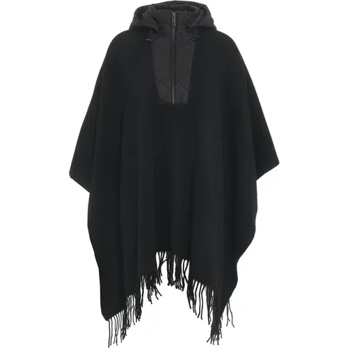 Kapuze Cape mit Logo-Details - Blugirl - Modalova