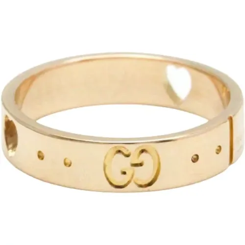 Pre-owned Rose Gold rings , female, Sizes: ONE SIZE - Gucci Vintage - Modalova