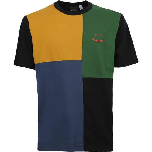 Cotton Paul Smith Polo T-Shirt , male, Sizes: XS - PS By Paul Smith - Modalova