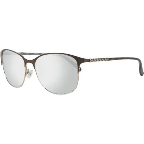 Braune Metallsonnenbrille für Frauen - Gant - Modalova