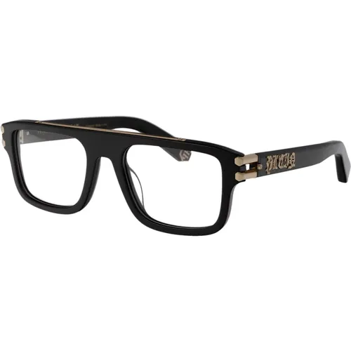 Stilvolle Optische Brille Vpp021V , Herren, Größe: 53 MM - Philipp Plein - Modalova