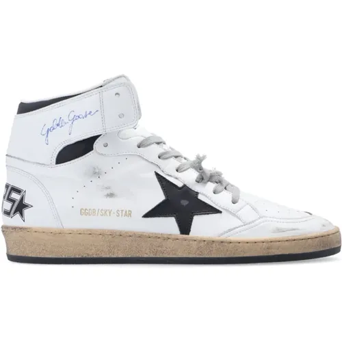 ‘Sky Star’ High-Top Sneakers , Herren, Größe: 40 EU - Golden Goose - Modalova