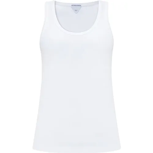 Ribbed Tank Top , female, Sizes: L - Bottega Veneta - Modalova