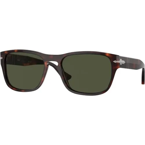 Classic Sunglasses in Green , unisex, Sizes: 58 MM - Persol - Modalova