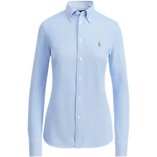 Heidi Oxford Strickhemd , Damen, Größe: L - Polo Ralph Lauren - Modalova