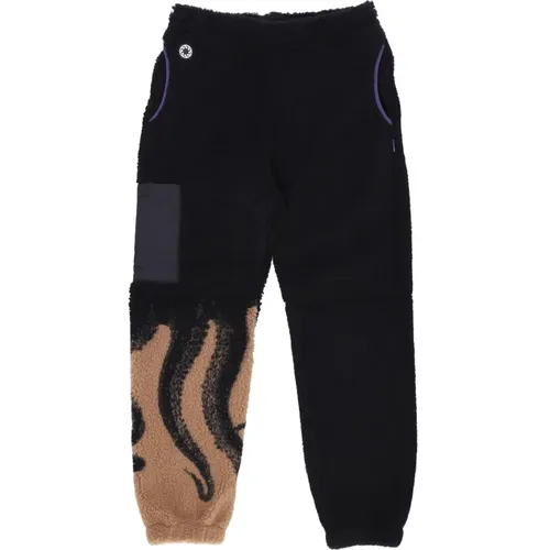 Sherpa Teddy Bear Pants Beige , male, Sizes: L, XS, XL - Octopus - Modalova