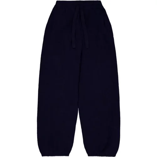 Sporty Cashmere Silk Trousers , male, Sizes: XL, S, L, M - Laneus - Modalova