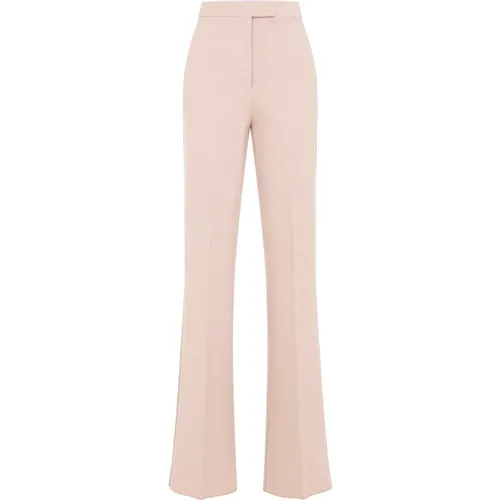 Chic Nude & Neutrals Trousers , female, Sizes: 2XS, S - Max Mara - Modalova