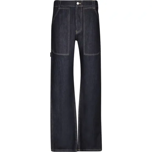 Straight-Leg Jeans , male, Sizes: L - alexander mcqueen - Modalova