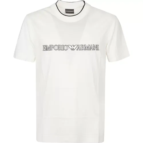 Logo Vangilia T-Shirt , Herren, Größe: XL - Emporio Armani - Modalova