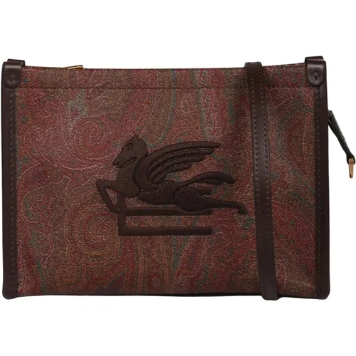 Paisley Pegaso Shoulder Pouch , female, Sizes: ONE SIZE - ETRO - Modalova