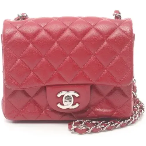 Pre-owned Leather chanel-bags , female, Sizes: ONE SIZE - Chanel Vintage - Modalova