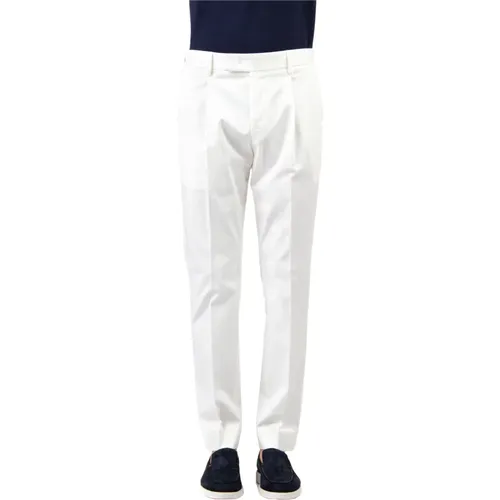Cotton Stretch Trousers , male, Sizes: M, 2XL, S - PT Torino - Modalova