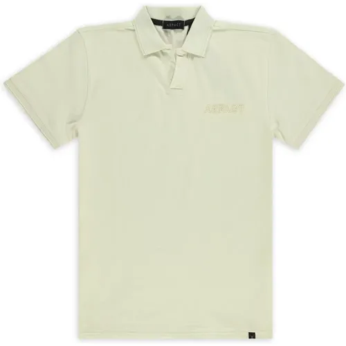 Aqua Outline Polo - Trendy Design - Aspact - Modalova