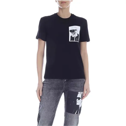 T-Shirts,Legend Pocket T-Shirt in Weiß - Karl Lagerfeld - Modalova