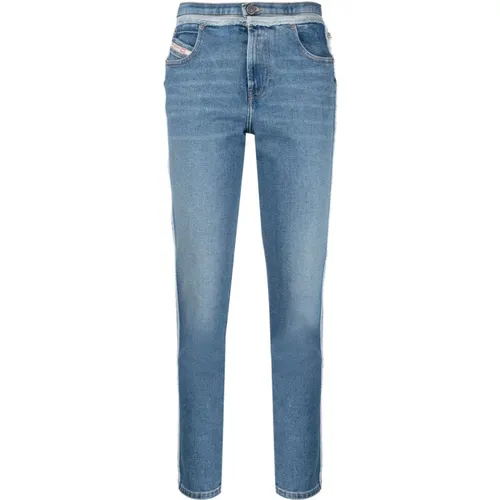 Gerades Jeans , Damen, Größe: W28 L32 - Diesel - Modalova