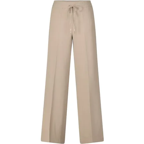 Weite Hose mit Gold-Details , Damen, Größe: M L32 - CAMBIO - Modalova