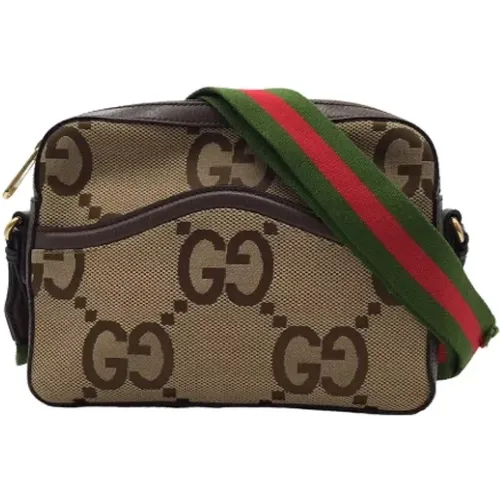 Pre-owned Canvas gucci-bags , female, Sizes: ONE SIZE - Gucci Vintage - Modalova