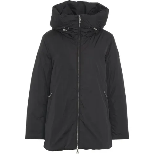 Schwarze Jacke Aw24 Damenmode , Damen, Größe: M - add - Modalova