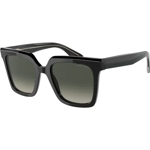 Schwarz/Grau Getönte Sonnenbrille AR 8156 - Giorgio Armani - Modalova