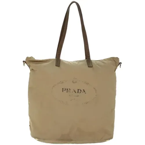 Pre-owned Fabric totes , female, Sizes: ONE SIZE - Prada Vintage - Modalova