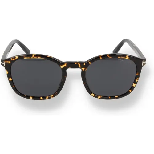 Elegant Havana Sunglasses for Women , female, Sizes: 52 MM - Tom Ford - Modalova