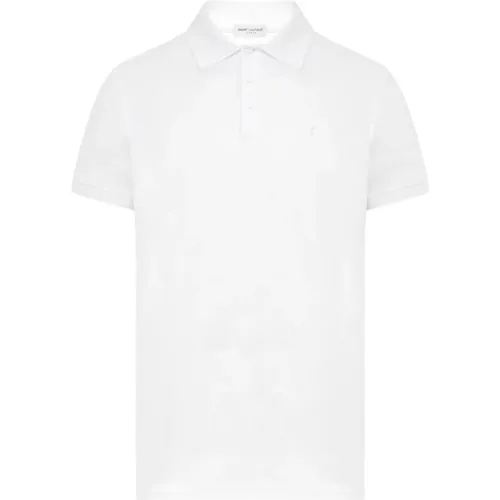 Polo Shirt , Herren, Größe: L - Saint Laurent - Modalova