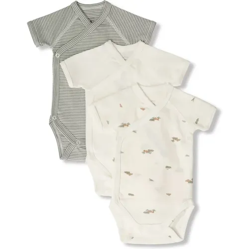 Baby Strampler 3er-Pack Weiß - Petit Bateau - Modalova