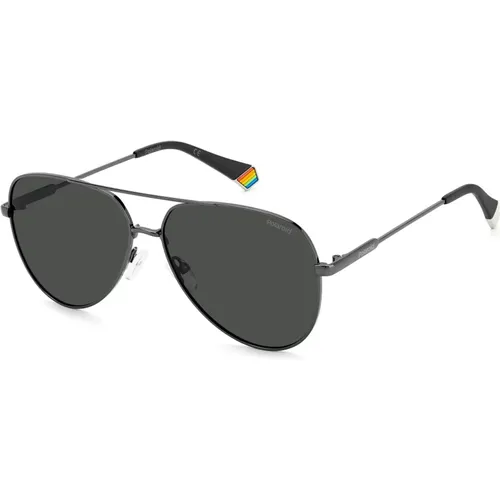 Ruthenium/Grey Sunglasses Polaroid - Polaroid - Modalova