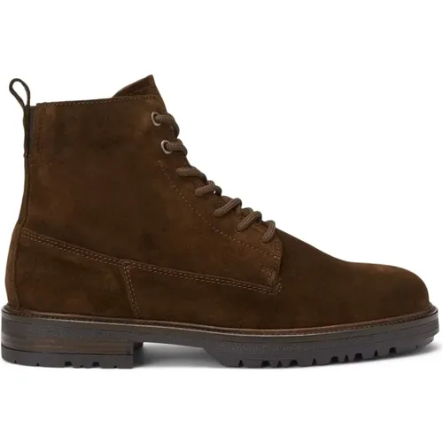 Braune Casual Ankle Boots für Männer , Herren, Größe: 43 EU - Marc O'Polo - Modalova