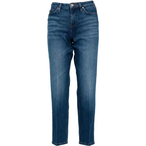 Blaue Denim Straight Cut Jeans , Damen, Größe: W25 - Don The Fuller - Modalova