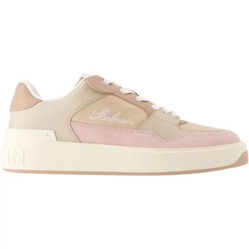 Leather Sneakers - B-Court Flip , female, Sizes: 8 UK, 3 UK, 6 UK, 5 UK - Balmain - Modalova