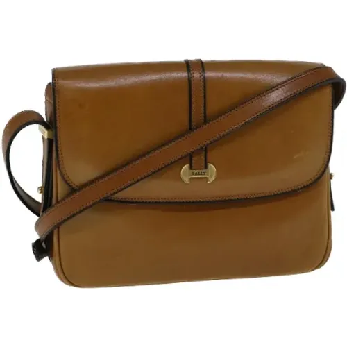 Pre-owned Leder schultertasche - Bally Pre-owned - Modalova