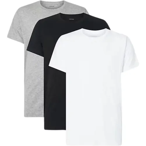 Casual Cotton Tee Shirt , male, Sizes: M, L - Calvin Klein - Modalova