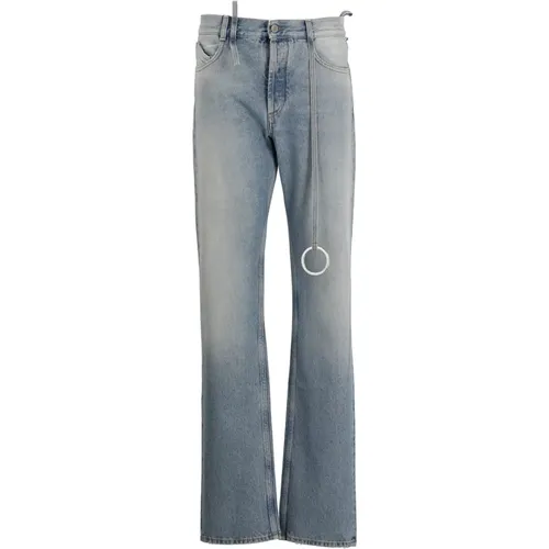 Light Cotton Jeans for Women , female, Sizes: W25, W26, W27 - The Attico - Modalova