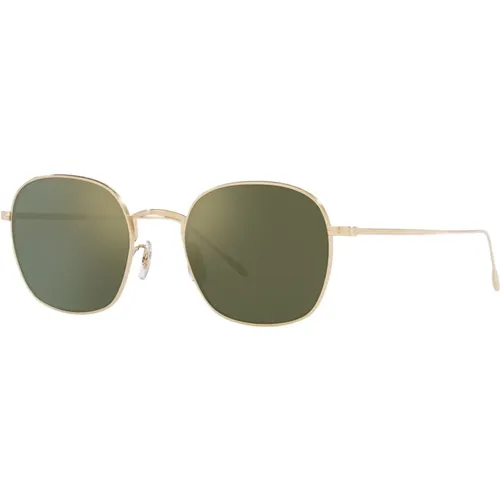 Goldtone Sunglasses Ades OV 1307St , unisex, Sizes: 50 MM - Oliver Peoples - Modalova